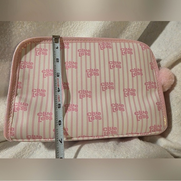Clueless “Ugh As If” Pink Y2K Makeup Bag Cosmetic Pouch 90sNostalgia - Picture 4 of 4